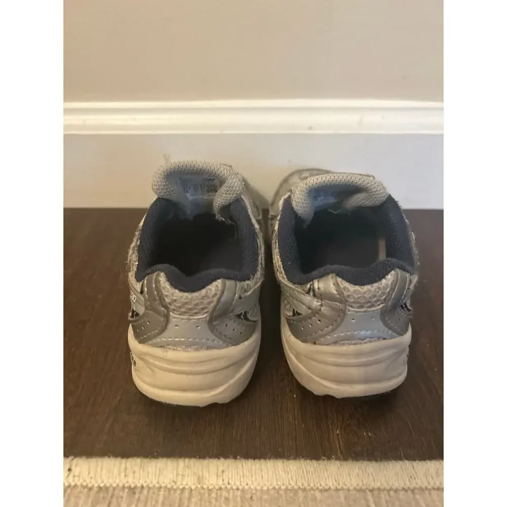 New Balance 530 Toddler Shoes Sz 10 Silver Grey Athleisure Back To School Play